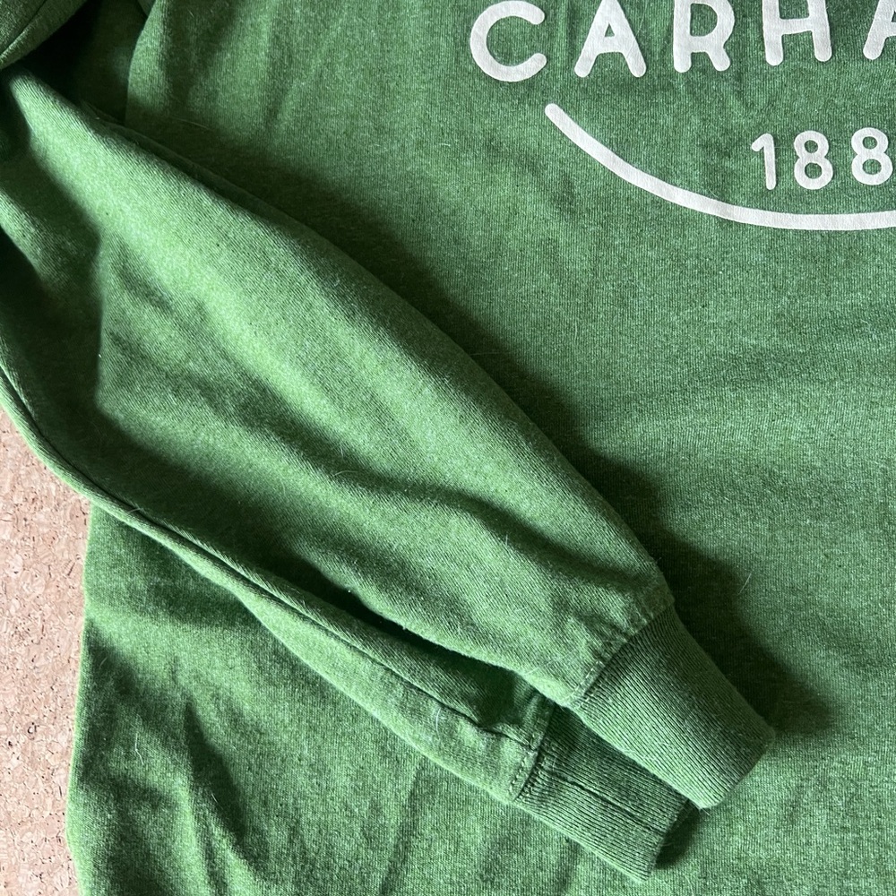 Carhartt men’s long sleeve pocket t size large - Picture 3 of 5